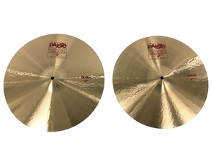 【動作保証】PAiSTe 2002 CRASH 17 18 シンバル 2枚セット 中古 Y8708447