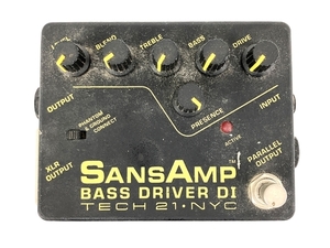 TECH21 SANSAMP BASS DRIVER DI エフェクター ジャンク Y8709932