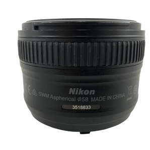 【動作保証】Nikon AF-S NIKKOR 50mm 1:1.8 G カメラレンズ 中古 N8714258の画像5