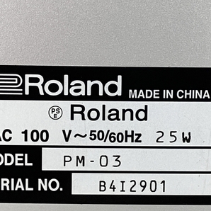 【動作保証】Roland PM-03 パーソナルドラムモニター スピーカー 中古 Y8697485の画像2
