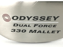 ODESSEY DUAL FORCE 330 MALLET パター ヘッドカバー付き ゴルフクラブ 美品 中古 Y8694819_画像3