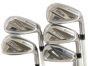 TaylorMade SiM 2 MAX アイアン 5本 7〜PS ゴルフクラブ ゴルフ用品 中古 W8641330