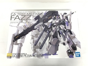 BANDAI MG 1/100 FA-010-A TEST MS FAZZ Ver.Ka ガンダムセンチネル ガンプラ バンダイ 未組立 未使用 F8702605