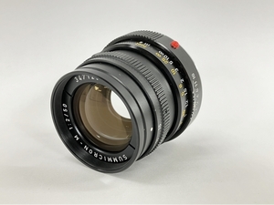 【動作保証】 Leica SUMMICRON-M 50mm F2 E39 第3世代 1988年製 レンズ ズミクロン / フード12538 フィルター13131 付 ジャンク W8708969