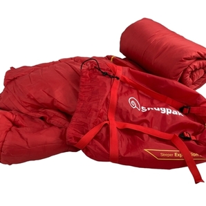 Snugpak Sleeper Expedition SQ 寝袋 マミー型シュラフ アウトドア キャンプ スナグパック 中古 N8625610の画像1
