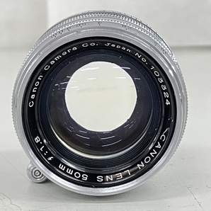 Canon 50mm f1.8 レンズ キャノン Lマウント ジャンク K8701910の画像5