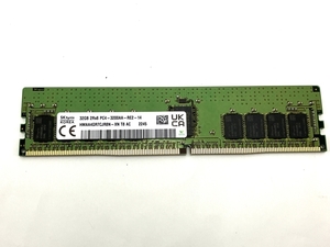 実使用なし Skhynix 32GB 2Rx4 PC4-3200AA-RE2-14 HMAA4GR7CJR8N-XN T8 AC メモリキット モジュール 美品 T8696700