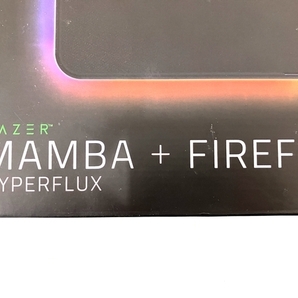 RAZER RZ01-0248 RZ02-0248 MAMBA + FIREFLY HYPERFLUX ゲーミング マウス PC周辺 中古 O8409456の画像9