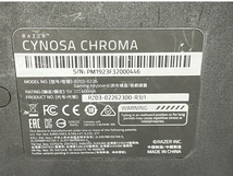 RAZER RZ03-02262300-R3J1 CYNOSA CHROMA ゲーミング キーボード PC周辺機器 中古 W8648474_画像6
