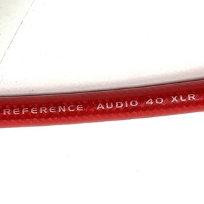 【動作保証】QED Reference Audio XLR 40 約1.0m ペア XLRケーブル 中古 B8712758の画像6