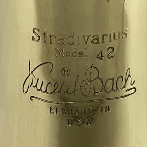 Vincent Bach Stradivarius Model 42 / ヴィンセント・バック ストラディバリウス モデル 42 / テナーバス トロンボーン 中古 O8609411の画像5