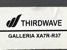 【動作保証】Thirdwave GALLERIA デスクトップ パソコン Ryzen 7 3700X 16GB SSD 512GB RTX 3070 Win11 中古 M8656066_画像8