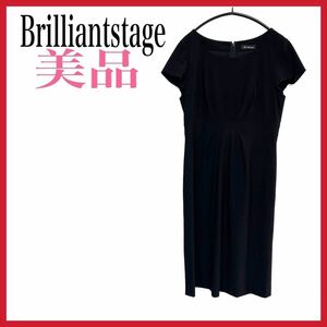 最終セール【美品】Brilliantstage/ブリリアントステージ　ワンピース 黒 半袖