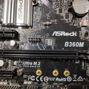 マザーボード ASRock B360M Celeron G4900 DDR4 16GB CPU マザーボード メモリ セットの画像4