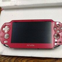 【液晶パネルのみ】【梱包品内容要確認】 PSVita PCH-1000 コズミック レッド PlayStation Vita ジャンク パーツ 部品_画像1