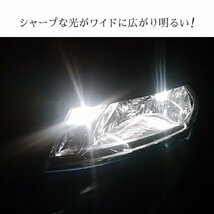 HID屋 T10 LED 爆光 2100lm 特注の明るいLEDチップ 16基搭載 ホワイト 6500k ポジション バックランプ ナンバー灯 ルームランプ 送料無料_画像4