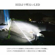 HID屋 LED ヘッドライト iシリーズ 28400cd(カンデラ) H4Hi/Lo,H8/H11/H16, HB3, HB4,H1,H3 6500k 車検 ホワイト フォグランプ_画像5