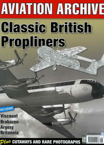 B アーカイブシリーズ / クラシックなイギリスのプロペラつき旅客機 