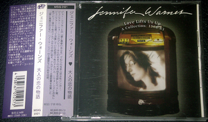 ジェニファー・ウォーンズ『大人の恋の物語』Jennifer Warnes / Love Lifts Us Up - A Collection: 1968 - 83