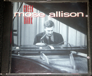 モーズ・アリソン MOSE ALLISON / CREEK BANK 稀少盤