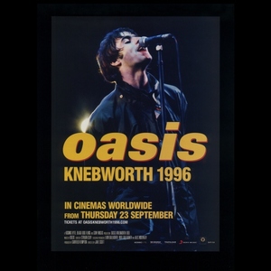 ♪2021年チラシ２枚「oasis KNEBWORTH 1996　オアシス：ネブワース1996」ジェイクスコット/リアムギャラガー/ノエルギャラガー♪