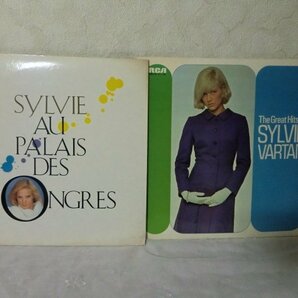 (A)何点でも同送料 2LP/レコード/まとめて2枚セット/シルヴィ バルタン/SYLVIE VARTAN/THE GREAT HITS OF/Au Palais Des Congres/2枚組の画像1