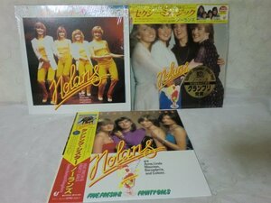 (A)何点でも同送料 LP/レコード/まとめて3枚/帯/ノーランズ/The Nolans／Dancing Sisters 恋のハッピー デート/セクシー ミュージック 袋付