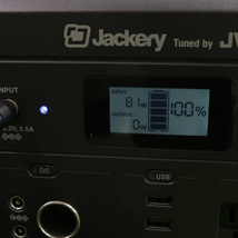 【通電OK/小物・説明書付き】JVC Jackery BN-RB6 ポータブル電源 ブラックカラー 趣味 練習 初心者 コレクション コレクター 028FODFR01_画像2