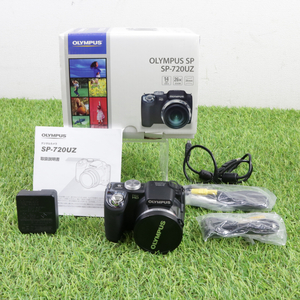 【箱・説明書・小物付き】OLYMPUS SP-720VZ デジカメ オリンパス 趣味 撮影 写真 初心者 練習 思い出 コレクション 004FOEFR23