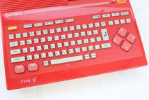 ◎Casio MSX MX-10 RD / TJ-7 カシオ パーソナルコンピュータ ジョイスティック 電子機器 PC ゲーム レトロ 004FEEFD81_画像5