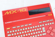 ◎Casio MSX MX-10 RD / TJ-7 カシオ パーソナルコンピュータ ジョイスティック 電子機器 PC ゲーム レトロ 004FEEFD81_画像3