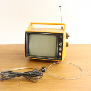 NATIONAL ナショナル MODEL TR-710AC ブラウン管テレビ トランジスタテレビ 小型テレビ レトロ アンティーク 映像視聴 003FENFY35の画像1