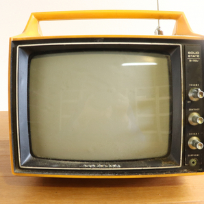 NATIONAL ナショナル MODEL TR-710AC ブラウン管テレビ トランジスタテレビ 小型テレビ レトロ アンティーク 映像視聴 003FENFY35の画像3