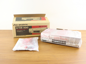 【未使用品】 DX BROADREC ブロードテック VTR-100 ビデオカセットレコーダー カセット 家庭用 電化製品 家電 趣味 025FEJFY44