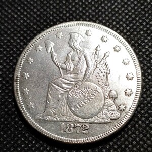 1949　アメリカ古銭　約38mm　イーグル　チャレンジコイン　コイン　アンティーク　ホーボー