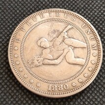 4140　アメリカ古銭　ルンペン　約38mm　イーグル　チャレンジコイン　コイン　アンティーク　ホーボー_画像1