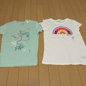 新品未使用　ギャップキッズ　GAP KIDS 150サイズ　女の子半袖Tシャツ　2枚セット