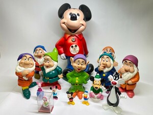 G東大5 ディズニー フィギュアミッキーマウス7人の小人その他まとめて(検索 レトロ 