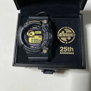 美品【FROGMAN 25th Anniversary】「Dawn Black」 G-SHOCK 新品換えベルト付き