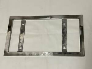  large car stainless steel angle number frame number plate frame Junk 