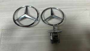 [ дешевый * прекрасный товар * снижение цены ]* Mercedes Benz оригинальный эмблема (2 шт. комплект )* Mercedes Benz