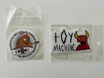 toy machine(トイマシーン)ステッカー/2枚セット/SKATEBOARD/スケートボード_画像1