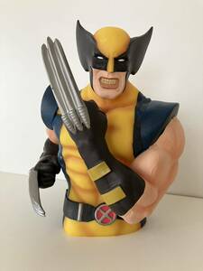 Wolverine(ウルヴァリン) Bust Bank(バスト バンク)貯金箱/フィギュア/X-MEN/超人ハルク/マーベルヒーローズ/アメコミ