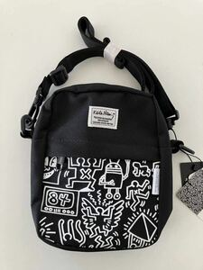 Keith Haring( Keith he ring ) shoulder bag / black /KHB-KH1820BK