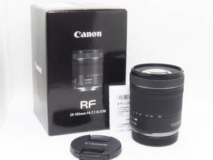 ■ほぼ新品■ キャノン Canon RF 24-105mm F4-7.1 IS STM 《 使用感無し 元箱 》 #151418051