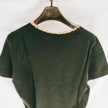 【美品】BURBERRY LONDON バーバリー ロンドン Tシャツ サイズ5 半袖シャツ 無地 ブラック チェック シャツ トップス 半袖 衣類 A-10_画像5