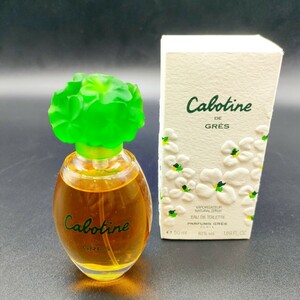 【残多め】GRES グレ Cabotine カボティーヌ オードトワレ EDT レディース 香水 50ml スプレー 残量約9割 フレグランス アクセサリー 