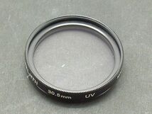 クリックポスト発送　新品マルミ 30.5mm　UVフィルター黒枠　ローライ35S他用　_画像3