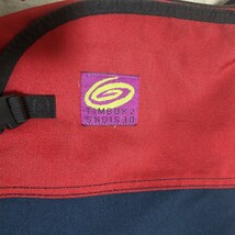 90年代　TIMBUK2 メッセンジャーバッグ　USA製　旧タグ　レッド×ネイビー ティンバック2_画像2