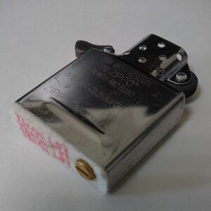 ZIPPO INSIDE UNIT REGULAR 純正インサイドユニット ジッポライター 中身 交換用 シルバーインナー